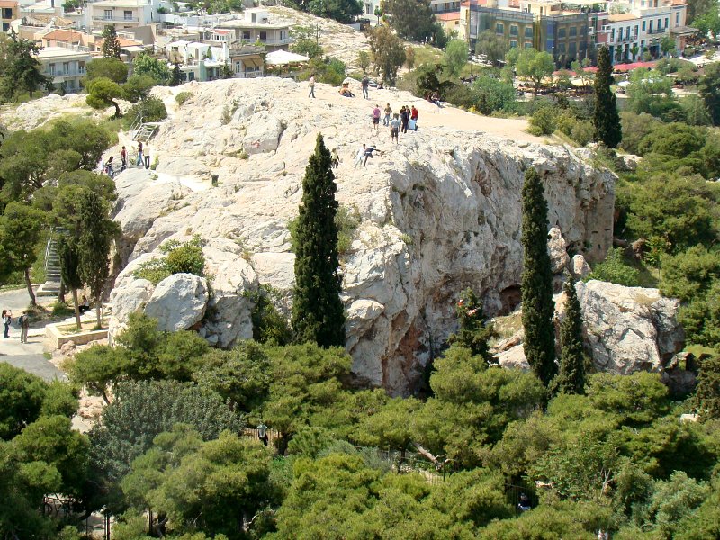 photo of the Athenian Areopagus