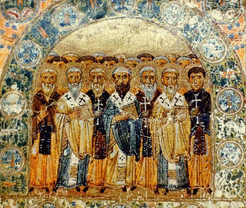 icon of the Church Fathers